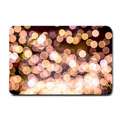 Warm Color Brown Light Pattern Small Doormat  by FunnyCow