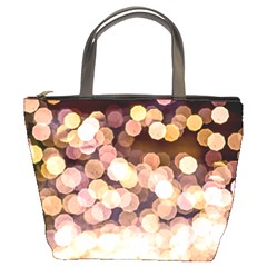 Warm Color Brown Light Pattern Bucket Bags by FunnyCow