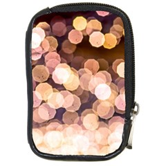 Warm Color Brown Light Pattern Compact Camera Cases by FunnyCow