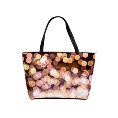 Warm Color Brown Light Pattern Shoulder Handbags by FunnyCow