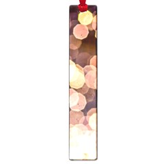 Warm Color Brown Light Pattern Large Book Marks by FunnyCow