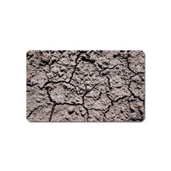 Earth  Dark Soil With Cracks Magnet (name Card) by FunnyCow