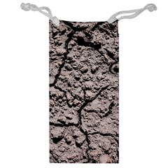 Earth  Dark Soil With Cracks Jewelry Bags by FunnyCow