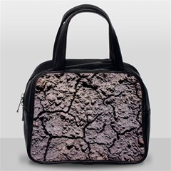 Earth  Dark Soil With Cracks Classic Handbags (one Side) by FunnyCow