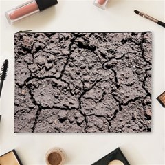 Earth  Dark Soil With Cracks Cosmetic Bag (xl) by FunnyCow