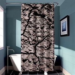 Earth  Dark Soil With Cracks Shower Curtain 36  X 72  (stall)  by FunnyCow