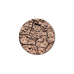 Earth  Light Brown Wet Soil Golf Ball Marker by FunnyCow