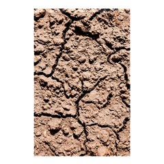 Earth  Light Brown Wet Soil Shower Curtain 48  X 72  (small)  by FunnyCow