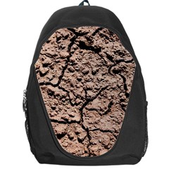 Earth  Light Brown Wet Soil Backpack Bag by FunnyCow