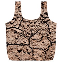 Earth  Light Brown Wet Soil Full Print Recycle Bags (l)  by FunnyCow