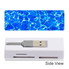 Blue Clear Water Texture Memory Card Reader (stick) by FunnyCow