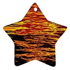 Liquid Gold Ornament (star) by FunnyCow