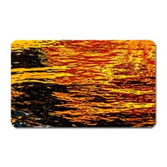 Liquid Gold Magnet (rectangular) by FunnyCow