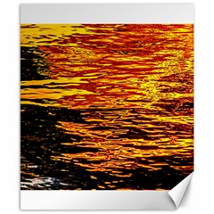 Liquid Gold Canvas 8  X 10  by FunnyCow