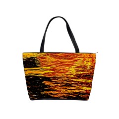 Liquid Gold Shoulder Handbags by FunnyCow