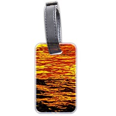 Liquid Gold Luggage Tags (two Sides) by FunnyCow