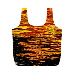 Liquid Gold Full Print Recycle Bags (m)  by FunnyCow