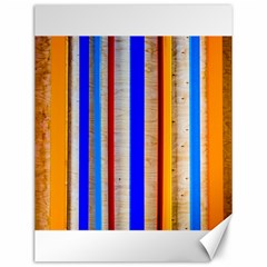 Colorful Wood And Metal Pattern Canvas 12  X 16   by FunnyCow