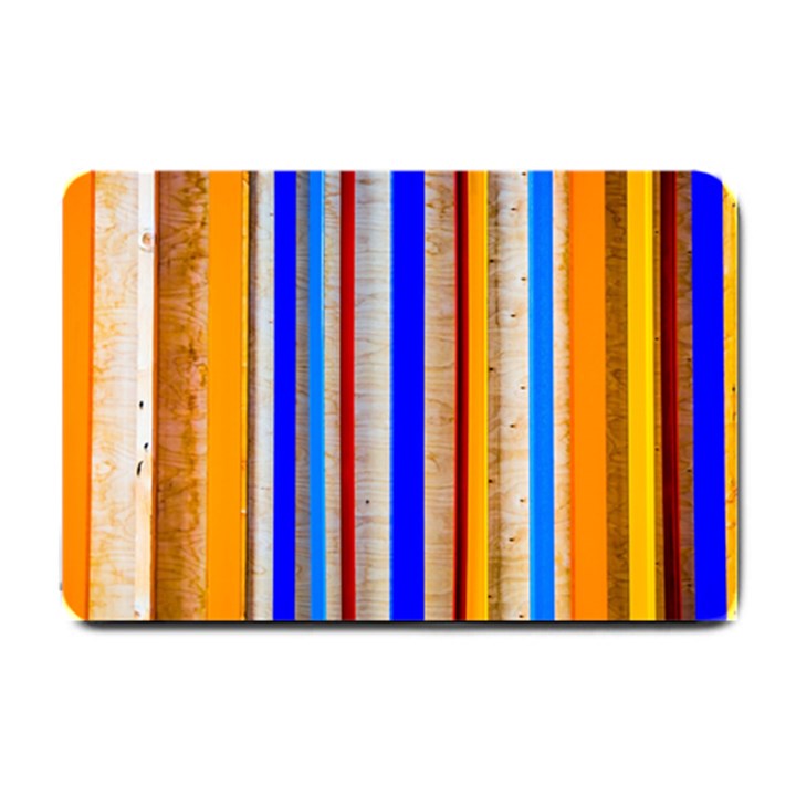 Colorful Wood And Metal Pattern Small Doormat 