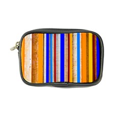 Colorful Wood And Metal Pattern Coin Purse by FunnyCow