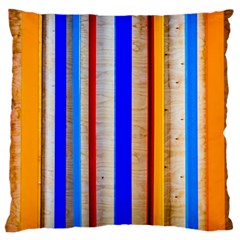 Colorful Wood And Metal Pattern Standard Flano Cushion Case (two Sides) by FunnyCow