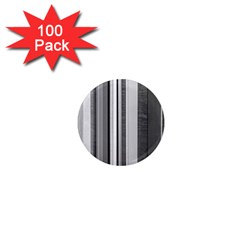 Shades Of Grey Wood And Metal 1  Mini Magnets (100 Pack) 