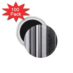 Shades Of Grey Wood And Metal 1 75  Magnets (100 Pack)  by FunnyCow