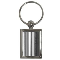 Shades Of Grey Wood And Metal Key Chains (rectangle)  by FunnyCow