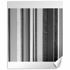 Shades Of Grey Wood And Metal Canvas 11  X 14   by FunnyCow