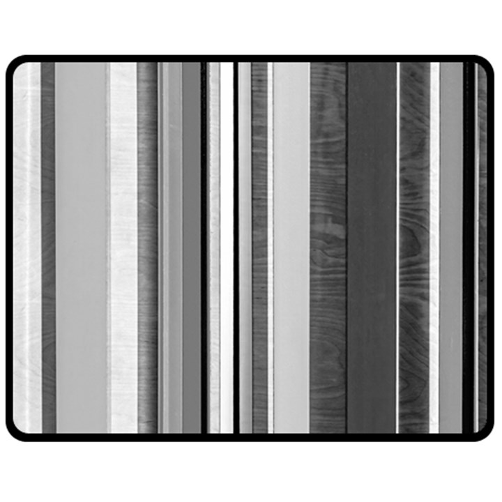 Shades Of Grey Wood And Metal Fleece Blanket (Medium) 