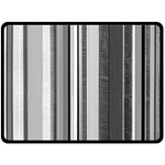 Shades Of Grey Wood And Metal Double Sided Fleece Blanket (Large)  80 x60  Blanket Front