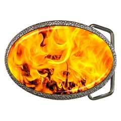 Fire And Flames Belt Buckles by FunnyCow