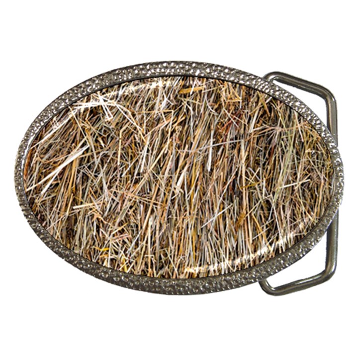 Dry Hay Texture Belt Buckles