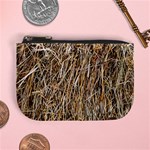 Dry Hay Texture Mini Coin Purses Front