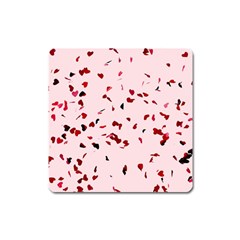 Love Is In The Air Square Magnet by FunnyCow