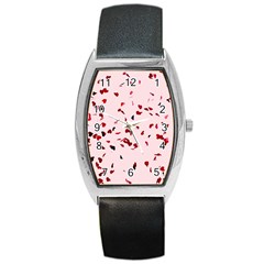 Love Is In The Air Barrel Style Metal Watch by FunnyCow