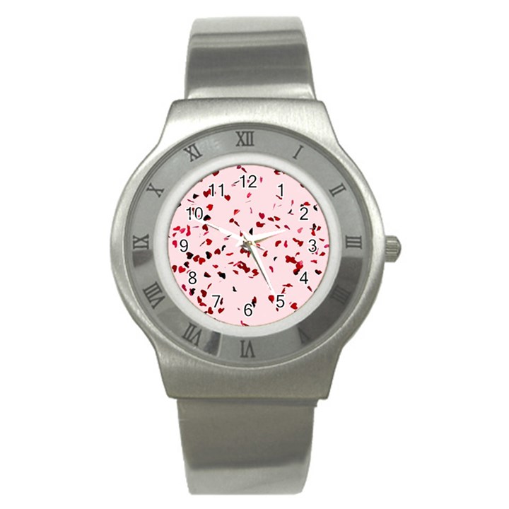 Love Is In The Air Stainless Steel Watch