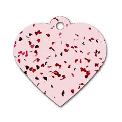 Love Is In The Air Dog Tag Heart (one Side) by FunnyCow