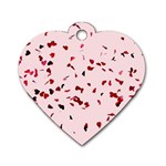 Love Is In The Air Dog Tag Heart (One Side) Front