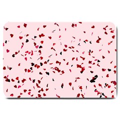 Love Is In The Air Large Doormat  by FunnyCow