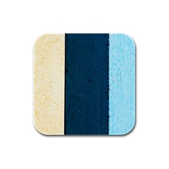 Flat Angle Rubber Square Coaster (4 Pack)  by FunnyCow