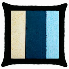 Flat Angle Throw Pillow Case (black) by FunnyCow