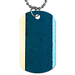 Flat Angle Dog Tag (one Side) by FunnyCow