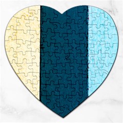 Flat Angle Jigsaw Puzzle (heart) by FunnyCow