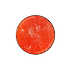 Grunge Red Tarpaulin Texture Hat Clip Ball Marker by FunnyCow