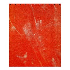 Grunge Red Tarpaulin Texture Shower Curtain 60  X 72  (medium)  by FunnyCow