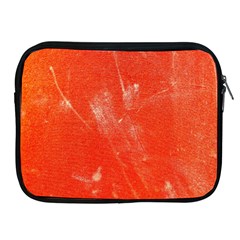 Grunge Red Tarpaulin Texture Apple Ipad 2/3/4 Zipper Cases