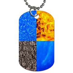 The Fifth Inside Vertical Pattern Dog Tag (two Sides) by FunnyCow