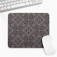 Luxury Modern Baroque Pattern Large Mousepads by dflcprints