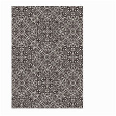 Luxury Modern Baroque Pattern Large Garden Flag (two Sides) by dflcprints